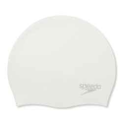 Speedo - Plain Moulded Silicone Cap