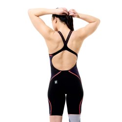 Speedo - Intent 2.0 Openback Print Black/Red 