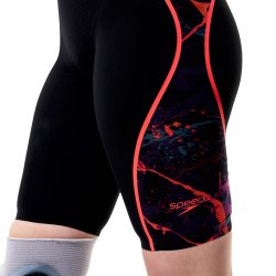 Speedo - Intent 2.0 Closed Back Print Black/Red 