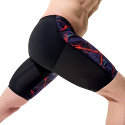 Speedo - Valor 2.0 Jammer Print Black/Red  