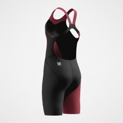 Speedo - LZR Hyperpro Solid Kneeskin Jr (Black/Red)