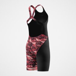 Speedo - LZR Hyperpro Printed Kneeskin Jr (Black/Red)