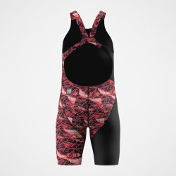Speedo - LZR Hyperpro Printed Kneeskin Jr (Black/Red)