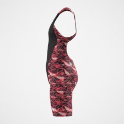 Speedo - LZR Hyperpro Printed Kneeskin Jr (Black/Red)