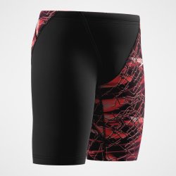 Speedo - LZR Hyperpro Printed Jammer Jr (Black/Red) 