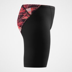 Speedo - LZR Hyperpro Printed Jammer Jr (Black/Red) 