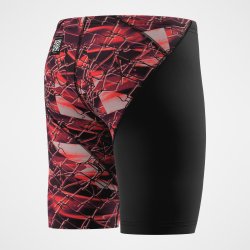 Speedo - LZR Hyperpro Printed Jammer Jr (Black/Red) 