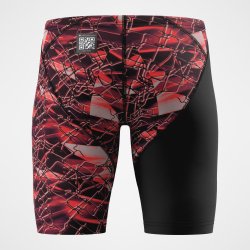 Speedo - LZR Hyperpro Printed Jammer Jr (Black/Red) 