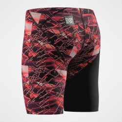 Speedo - LZR Hyperpro Printed Jammer Jr (Black/Red) 