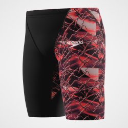 Speedo - LZR Hyperpro Printed Jammer Jr (Black/Red) 