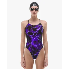 Tyr - Women's Cutoutfit Durafast Elite Arterix (Purple)