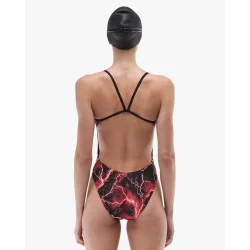 Tyr - Women's Cutoutfit Durafast Elite Arterix (Red)