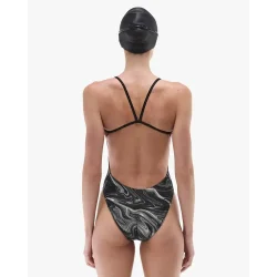 Tyr - Women's Cutoutfit Durafast Elite Olea (Titanium) 