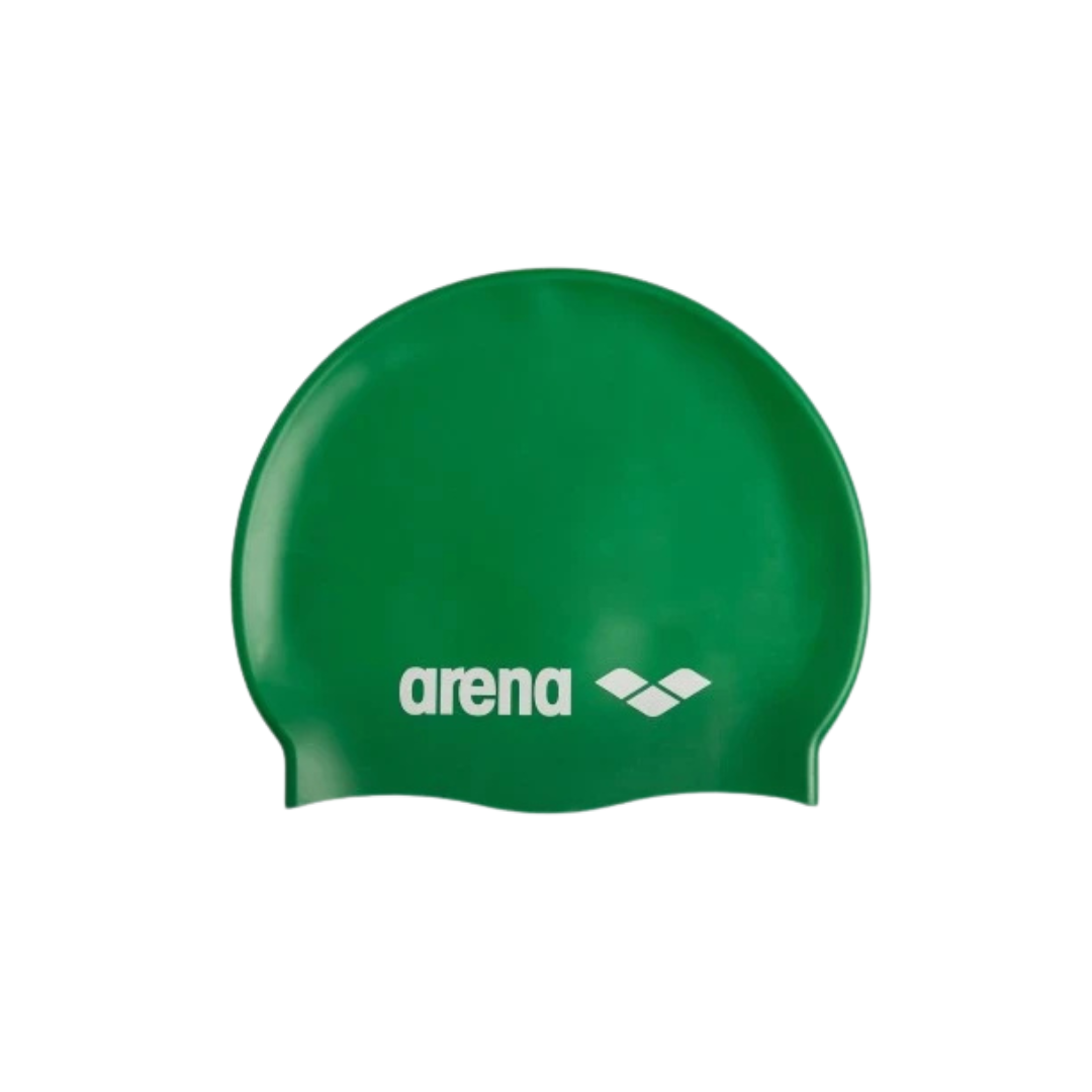 Arena - Classic silicone Cap (Green) 