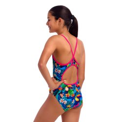Funkia - Girl's Diamond Back One Piece Birdie Wordie