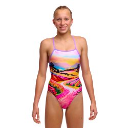 Funkita - Girl's Strapped In Meadow Made 