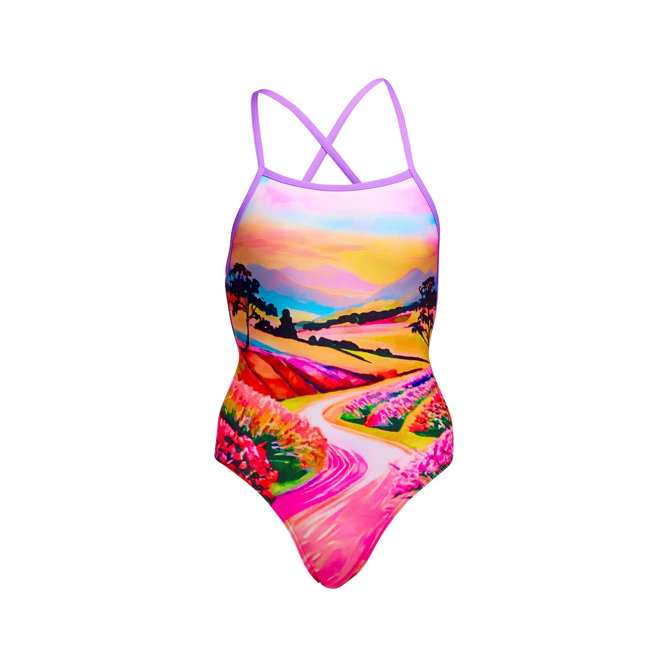 Funkita - Girl's Strapped In Meadow Made 
