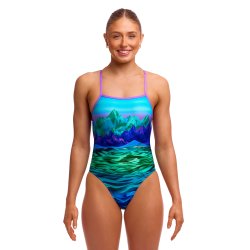 Funkita - Ladies Strapped in One Piece Mintie Montie 