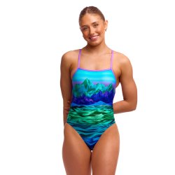 Funkita - Ladies Strapped in One Piece Mintie Montie 