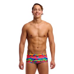 Funky Trunks - Men's Sidewinder Trunks Free Foliage