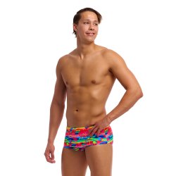 Funky Trunks - Men's Sidewinder Trunks Free Foliage