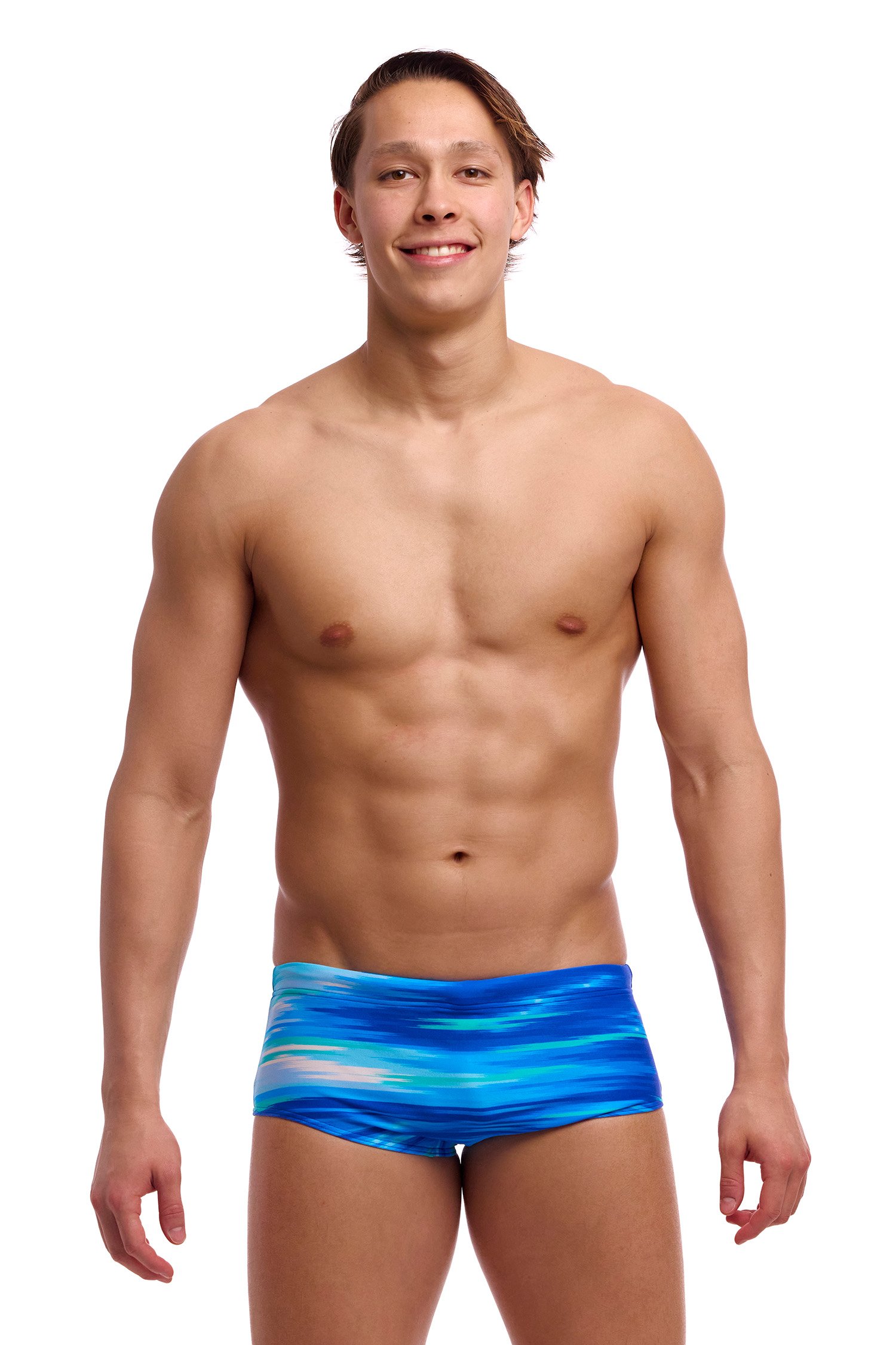 Funky Trunks - Men's Sidewinder Trunks Sea Breeze