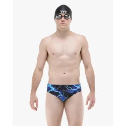 Tyr - Men's Briefs Durafast Elite Arterix (Blue) 