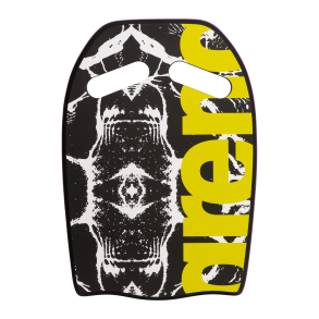 Arena - Printed Kickboard Plum-Artic Lime