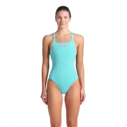 Arena - Woman's Team Swimsuit Swim Pro Solid (Water - Shocking Pink)