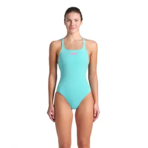 Arena - Woman's Team Swimsuit Swim Pro Solid (Water - Shocking Pink)