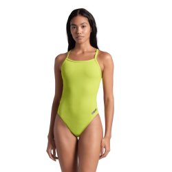 Arena - Woman's Team Swimsuit Challenge Solid Soft Green