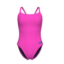 Arena - Woman's Team Swimsuit Challenge Solid Shocking Pink - Blue River
