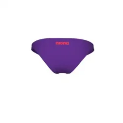 Arena - Women's Team Swim Bottom Solid (Plum-Bright Coral)