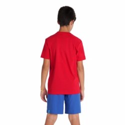 Arena - JR TEAM T-SHIRT PANEL (BOMULD) RED