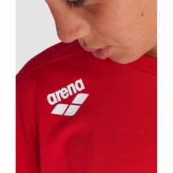 Arena - JR TEAM T-SHIRT PANEL (BOMULD) RED