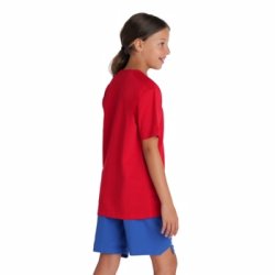 Arena - JR TEAM T-SHIRT PANEL (BOMULD) RED