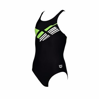 Arena - Girl's Swimsuit V Back Logo