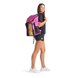 Arena - Spiky III Backpack 45L Allover SHOCKING-PINK - MULTI