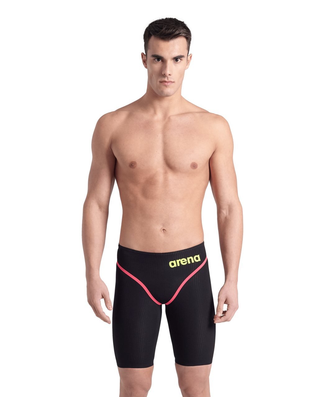 Arena - Powerskin Carbon Core FX LE jammer (Black - Fluo Yellow) 