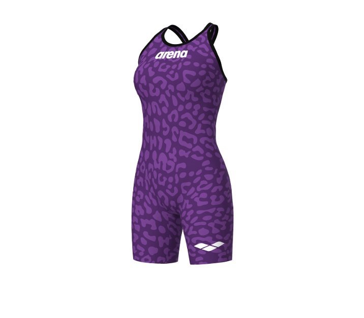 Arena -W Powerskin Carbon Air2 Openback Leo Skin Violet Closed Back 