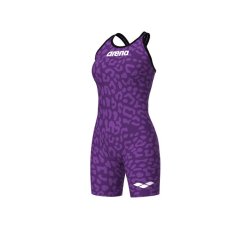 Arena -W Powerskin Carbon Air2 Openback Leo Skin Violet Closed Back
