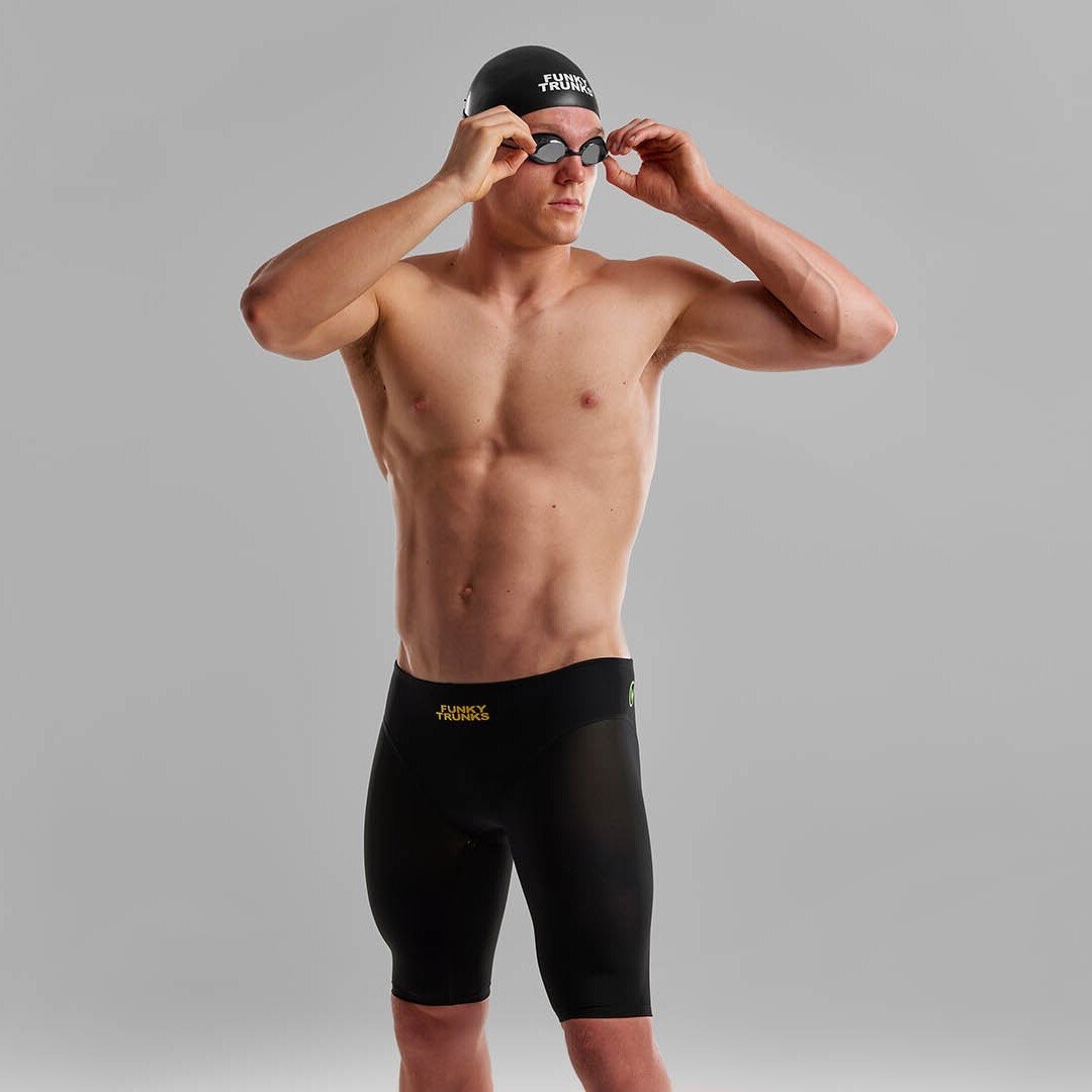 Funky Trunks  - Men's Apex Viper Jammers Black Attack