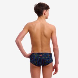 Funky Trunks - Boy's Sidewinder Trunks Chomp Chomp