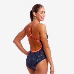 Funkita -  Ladies Single Strap One Piece Chomp Chomp