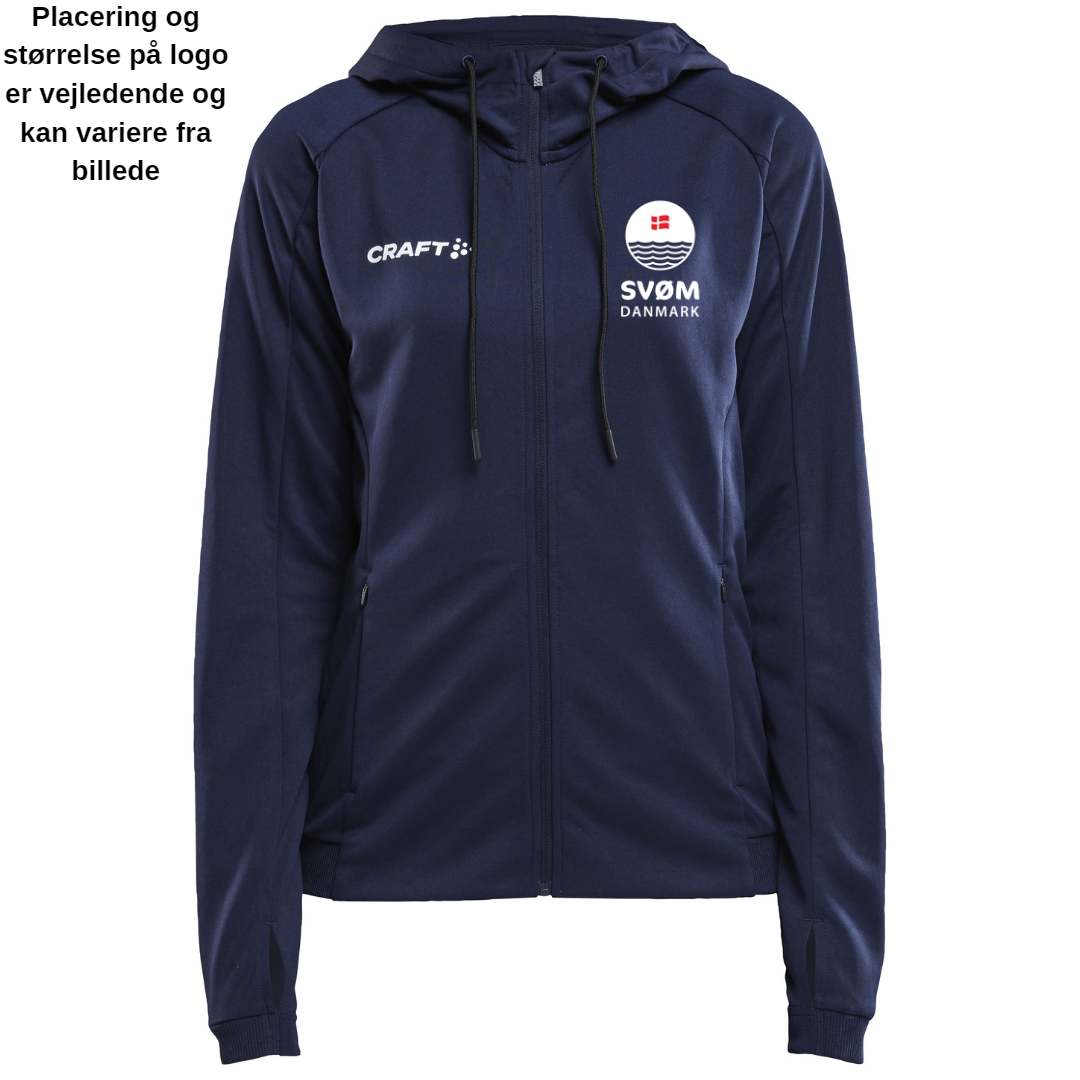 Craft - SvmDanmark - Evolve Hood Jacket Full Zip Dame