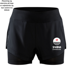 Craft - SvmDanmark - Advance Essens 2in1 shorts Dame