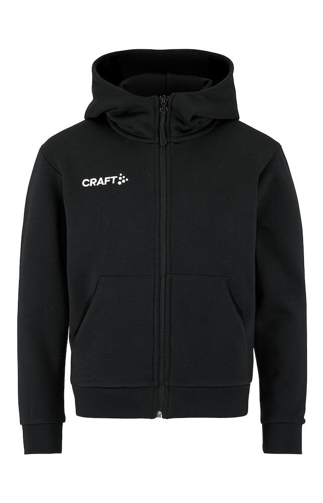 Craft - Community 2.0 FZ Hoodie Jr inkl. logo