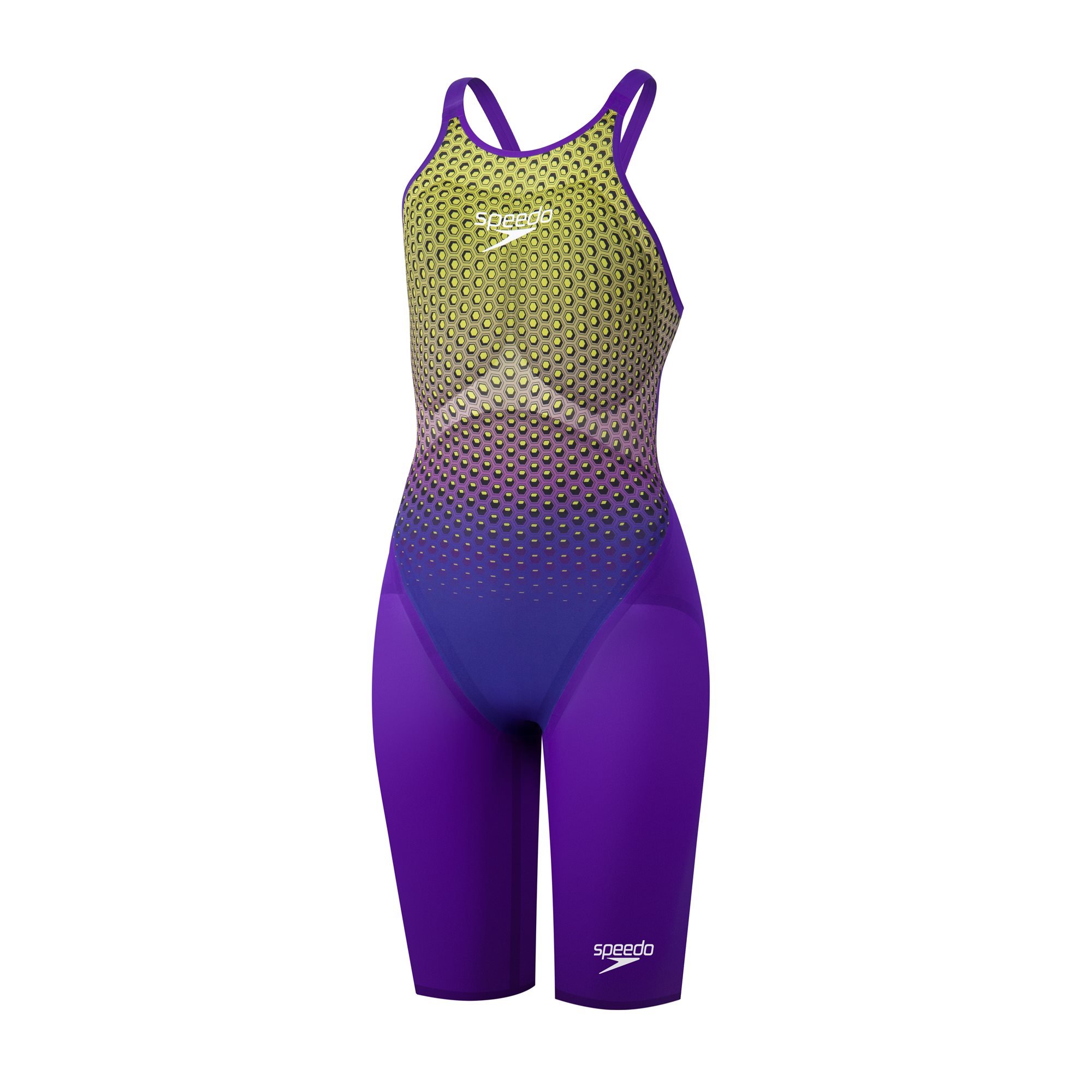  Speedo - Dame Fastskin LZR Pure Valor Openback Kneeskin Violet