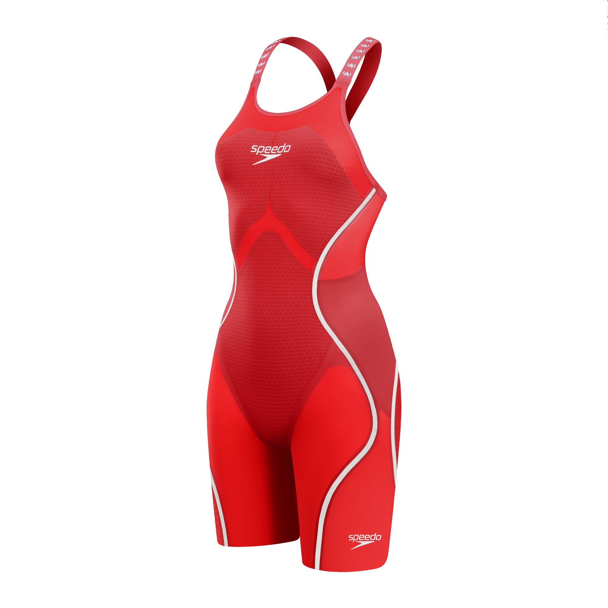 Speedo - LZR Intent 2.0 OpenBack Kneeskin Red 
