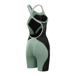 Speedo - Fastskin LZR Pure Intent 2.0 Openback Kneeskin  (Green/black)